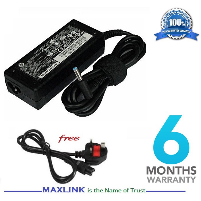 Laptop Charger HP Pavilion 15 19.5V 3.33A 65W Adapter Charger Blue Tip