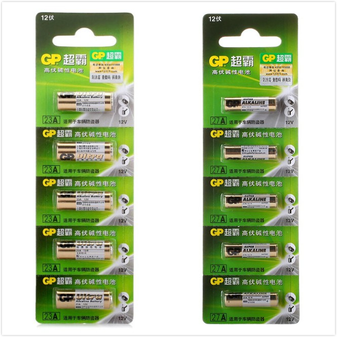 YourChoice GP Super Alkaline Battery Remote Control 12V 23A 27A