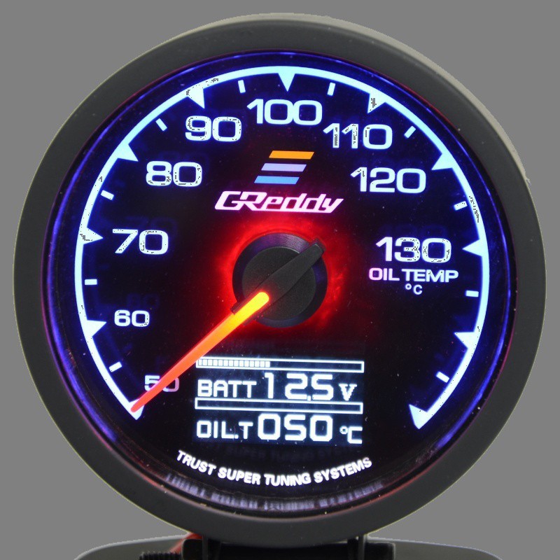 2.5 Inch 62mm Car Gauge GReddy Gauge Oil Temp Meter With