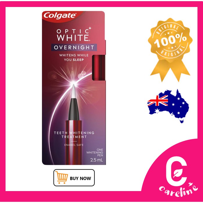 Colgate Optic White Overnight Teeth Whitening Treatment 2.5mL / Pro