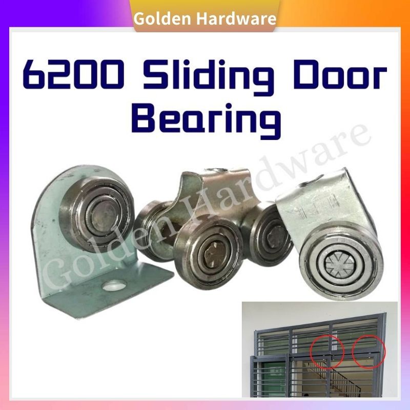 1 Pcs 6200 Sliding Door Bearing / Hanging Grill Bearing / Hanging