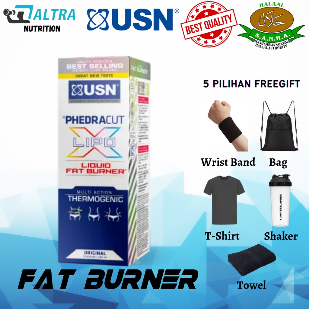 USN Phedracut Lipo X Weight Loss Liquid Thermogenic Action Fat Burner