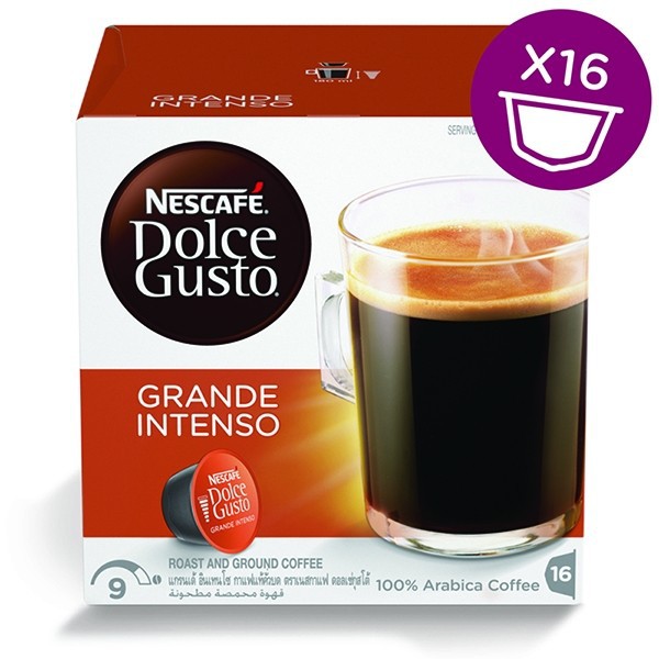 NESCAFE Dolce Gusto Grande Intenso Coffee 16 Capsules Per Box