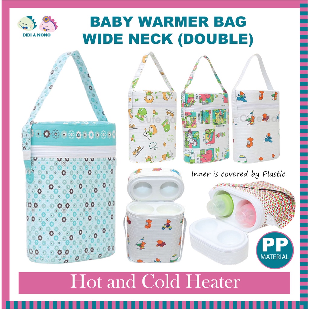 Baby Warmer Bag Wide Neck Milk Bottle Beg Simpan Susu Tahan Panas Dan