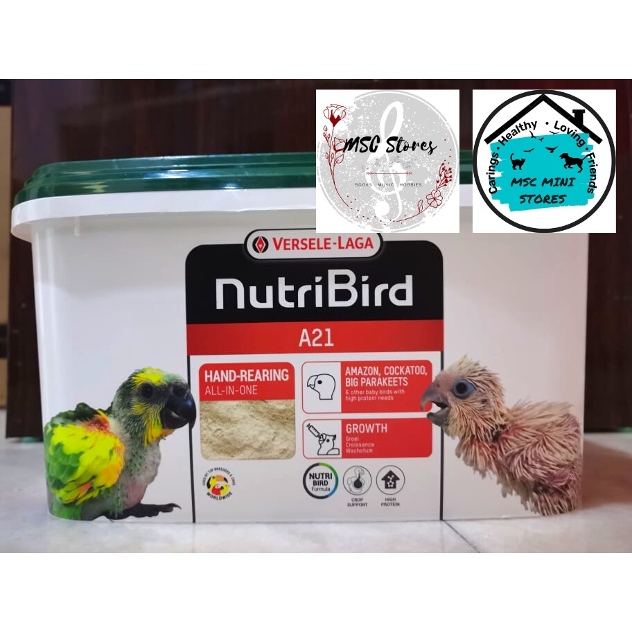 VerseleLaga Nutri Bird A21 Hand Feeding (Repack 250g) Shopee Malaysia