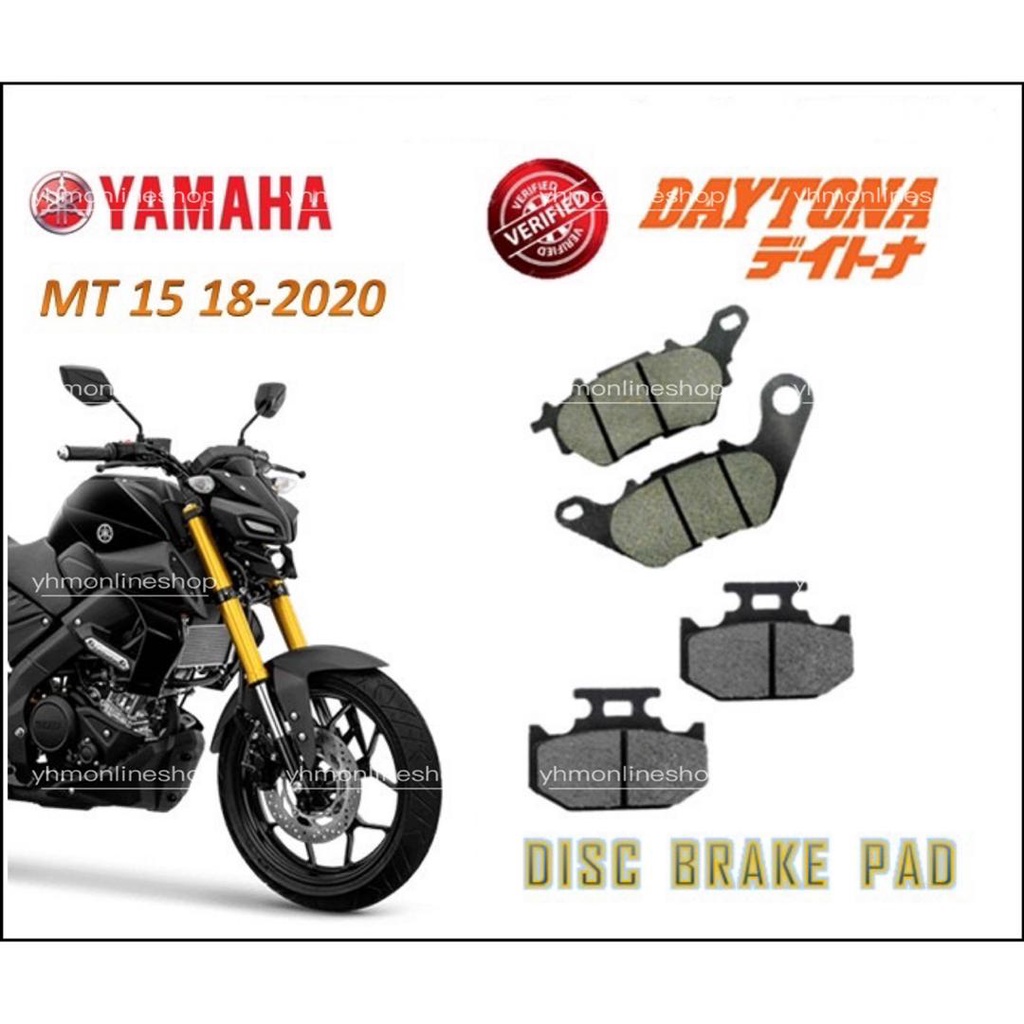 Yamaha Disc Brake Pads MT15 (20182020) Shopee Malaysia
