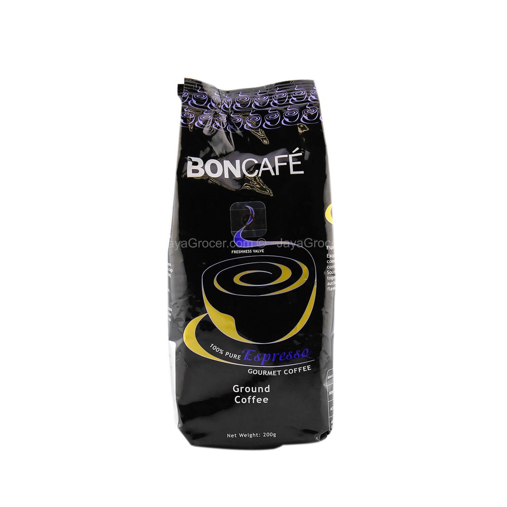 Boncafe Espresso Coffee Powder 200g Shopee Malaysia