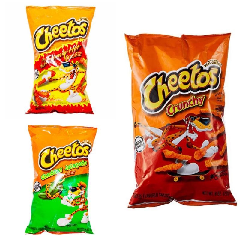 CHEETOS Crunchy (226.8g)No Halal Shopee Malaysia
