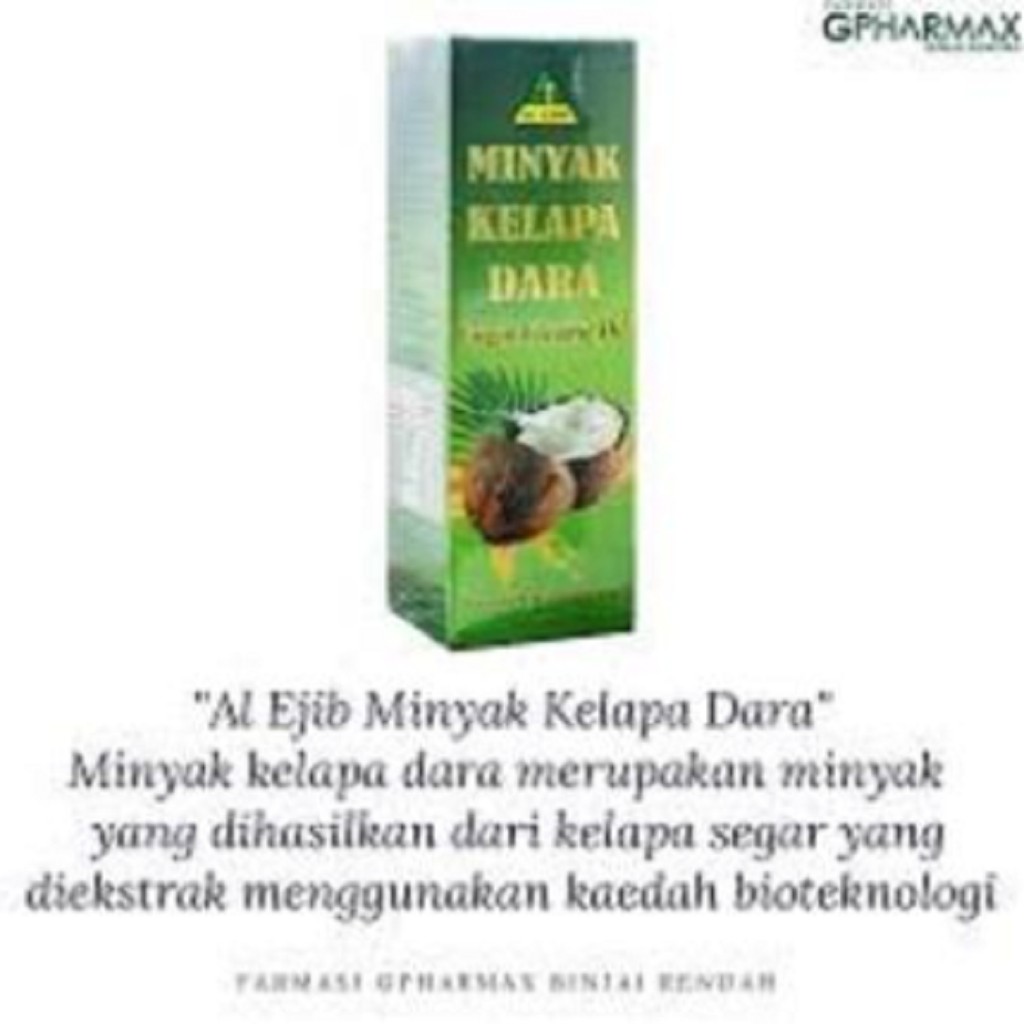 Tonik Rambut Berasaskan Minyak Kelapa Dara : Bahan.