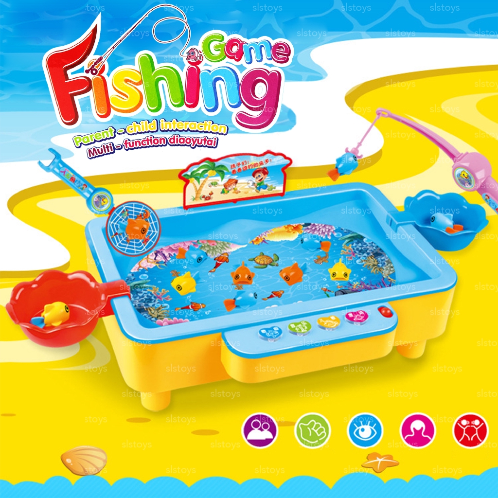 Fishing Game Board Game Multifunction Diaoyutai Family and Friends