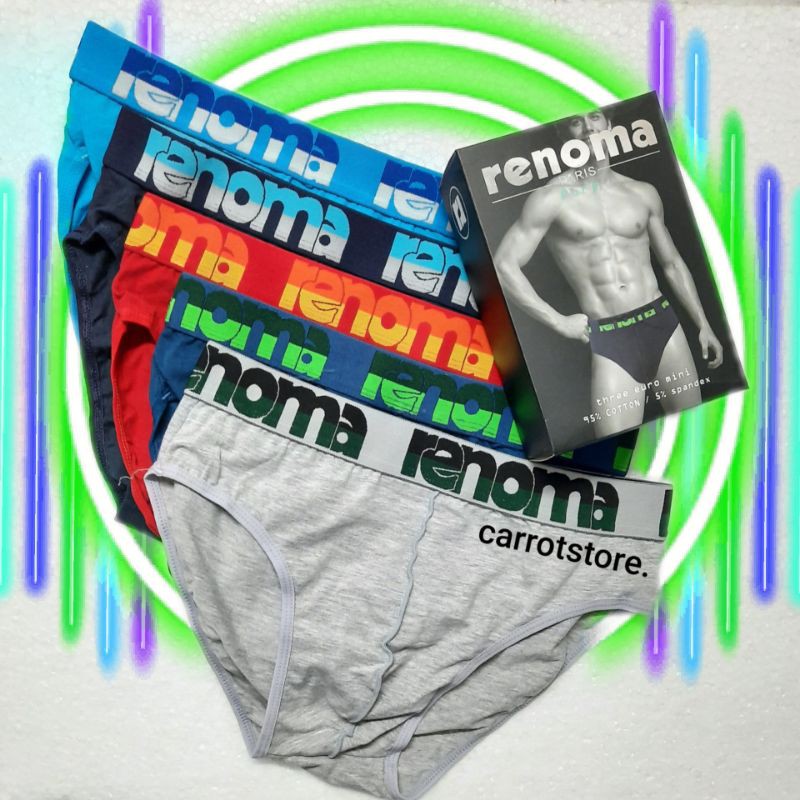 renoma underwear brief seluar dalam(M2XL) Ready Stock. Shopee Malaysia