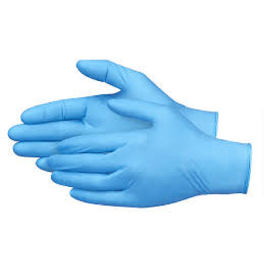 READY STOCK 100 pcs/By Weight Grade A Disposable Nitrile Glove Rubber
