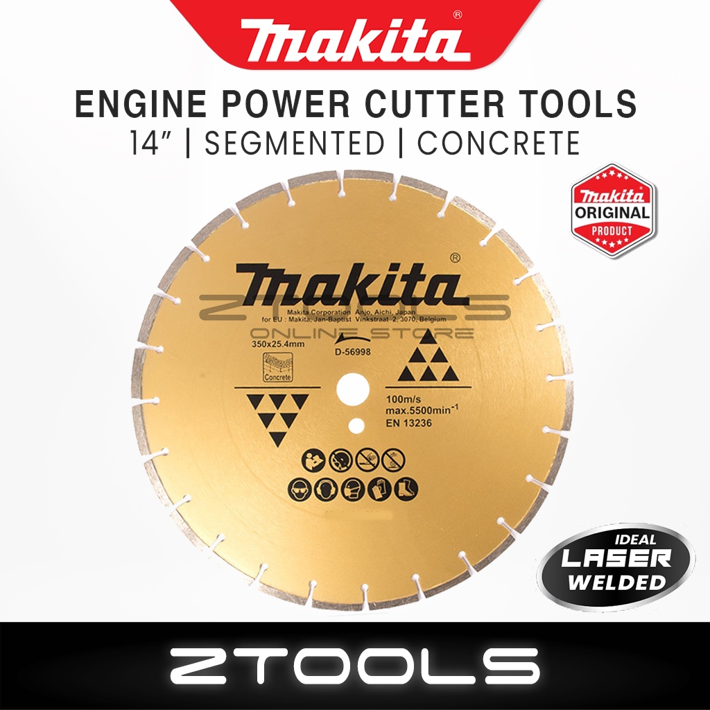 (1pc) Makita Diamond Blade 14" Specialised Engine Power Cutter For