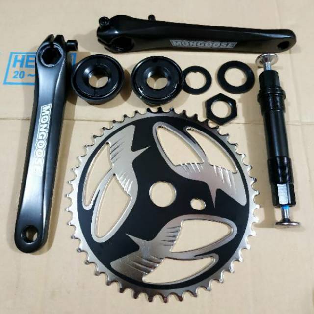 Crank Bmx Mongoose 44t Original Shopee Malaysia