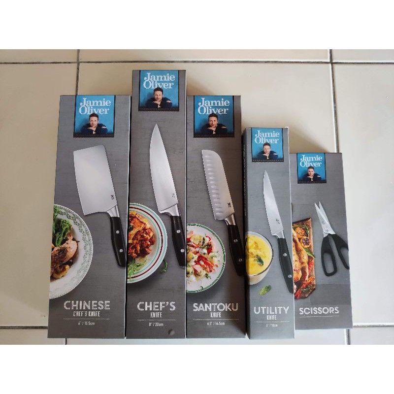 Jamie Oliver Professional Chef Knifes Set Kitchen Scissors / Utility