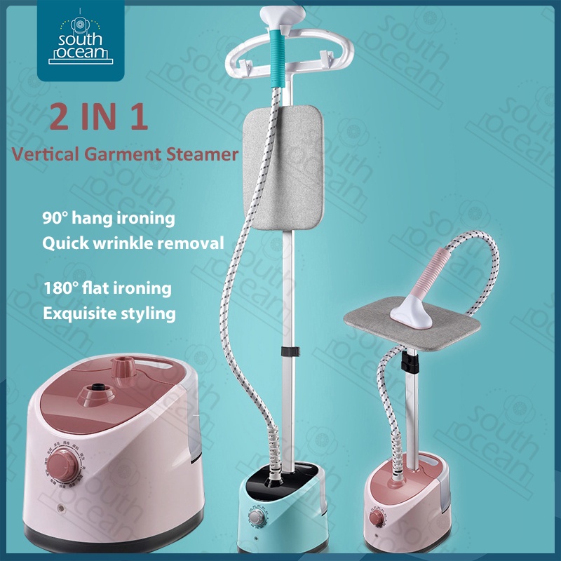 Premium Portable Stand Type Garment Steamer Clothes Iron Steam seterika