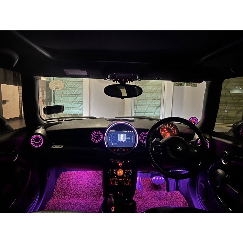 Mini cooper R56 ambient light mercedes style aircond vent mini cooper
