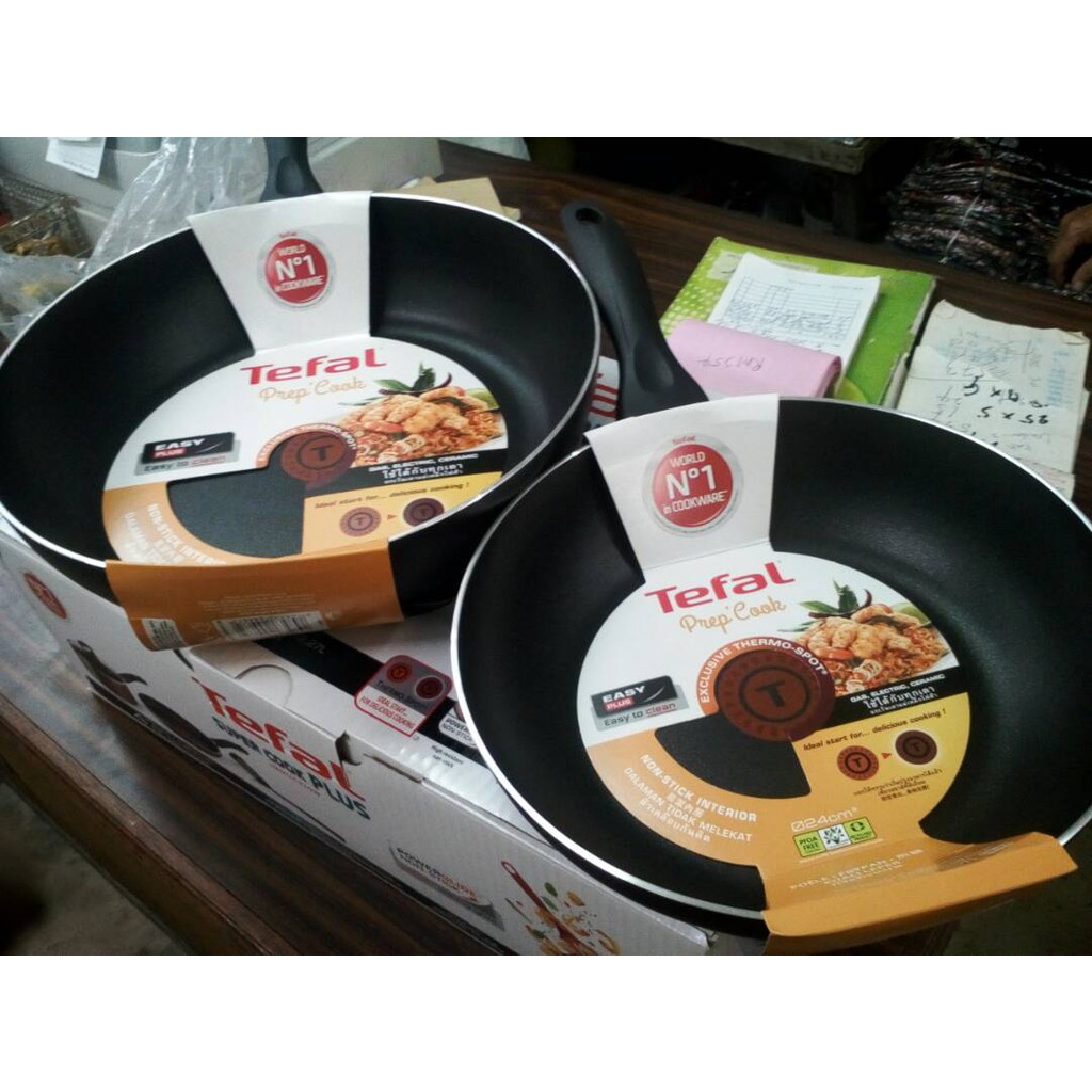 Tefal Pan 2Pcs ready Shopee Malaysia