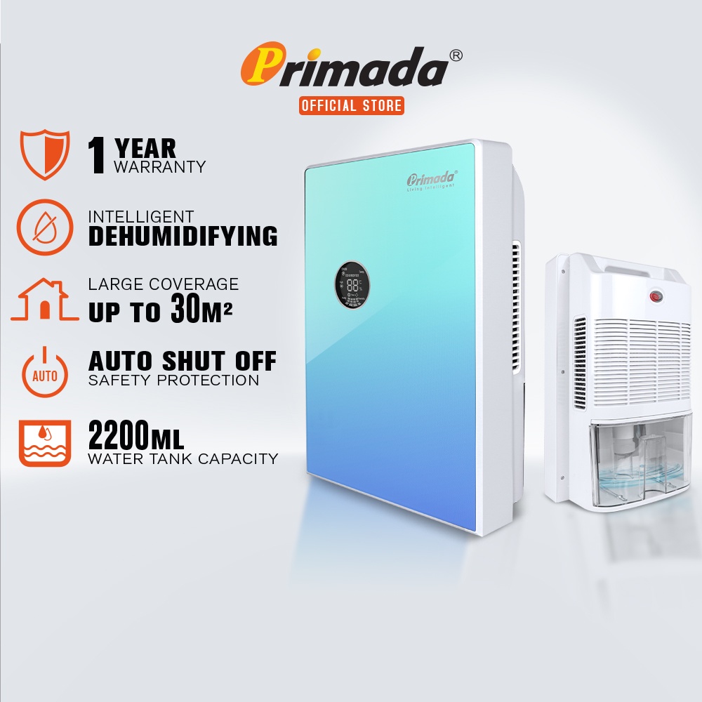Primada Smart Dehumidifier MPA15 Shopee Malaysia