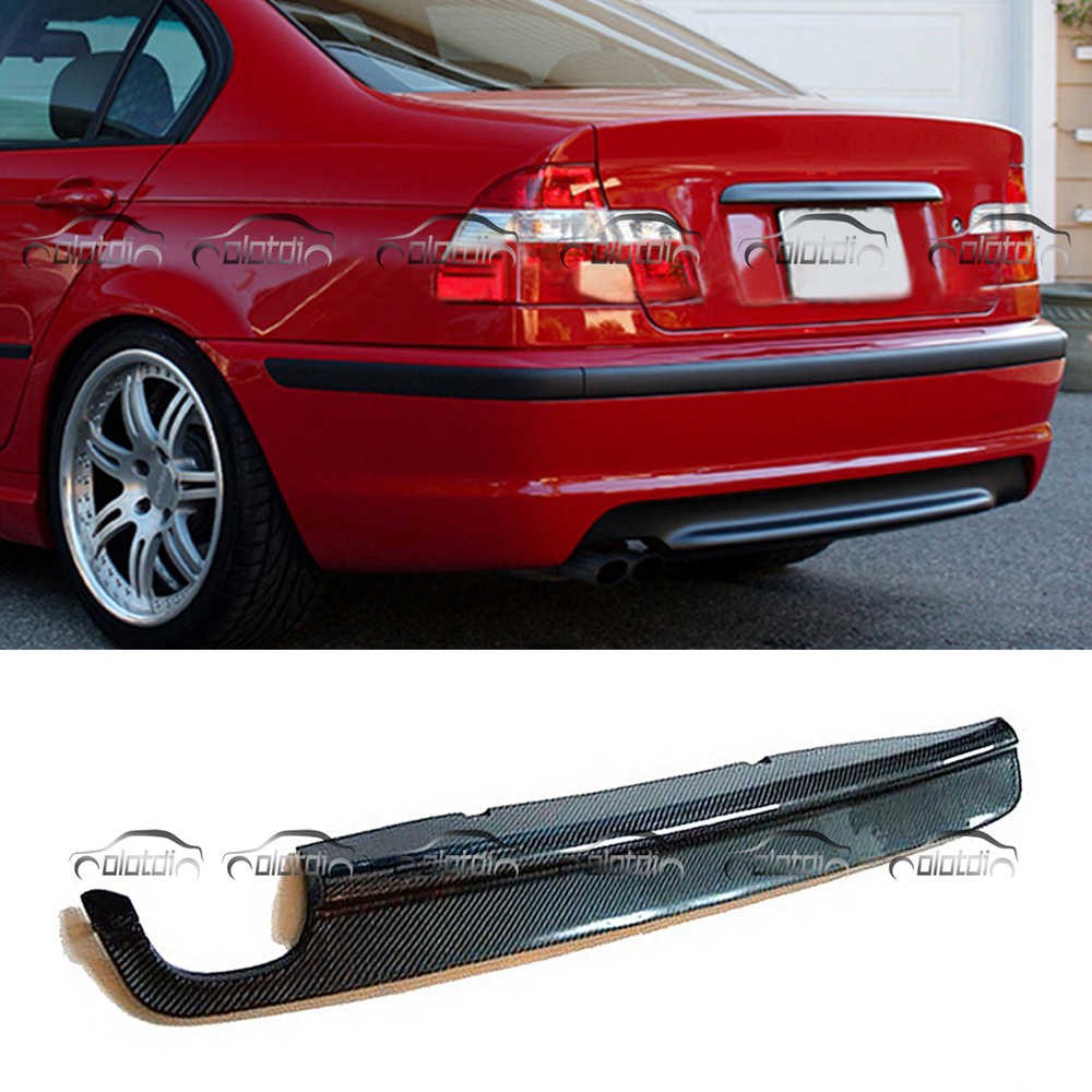 BMW E46 Carbon Fiber Rear Bumper Lip Spoiler Diffuser for BMW E46 M