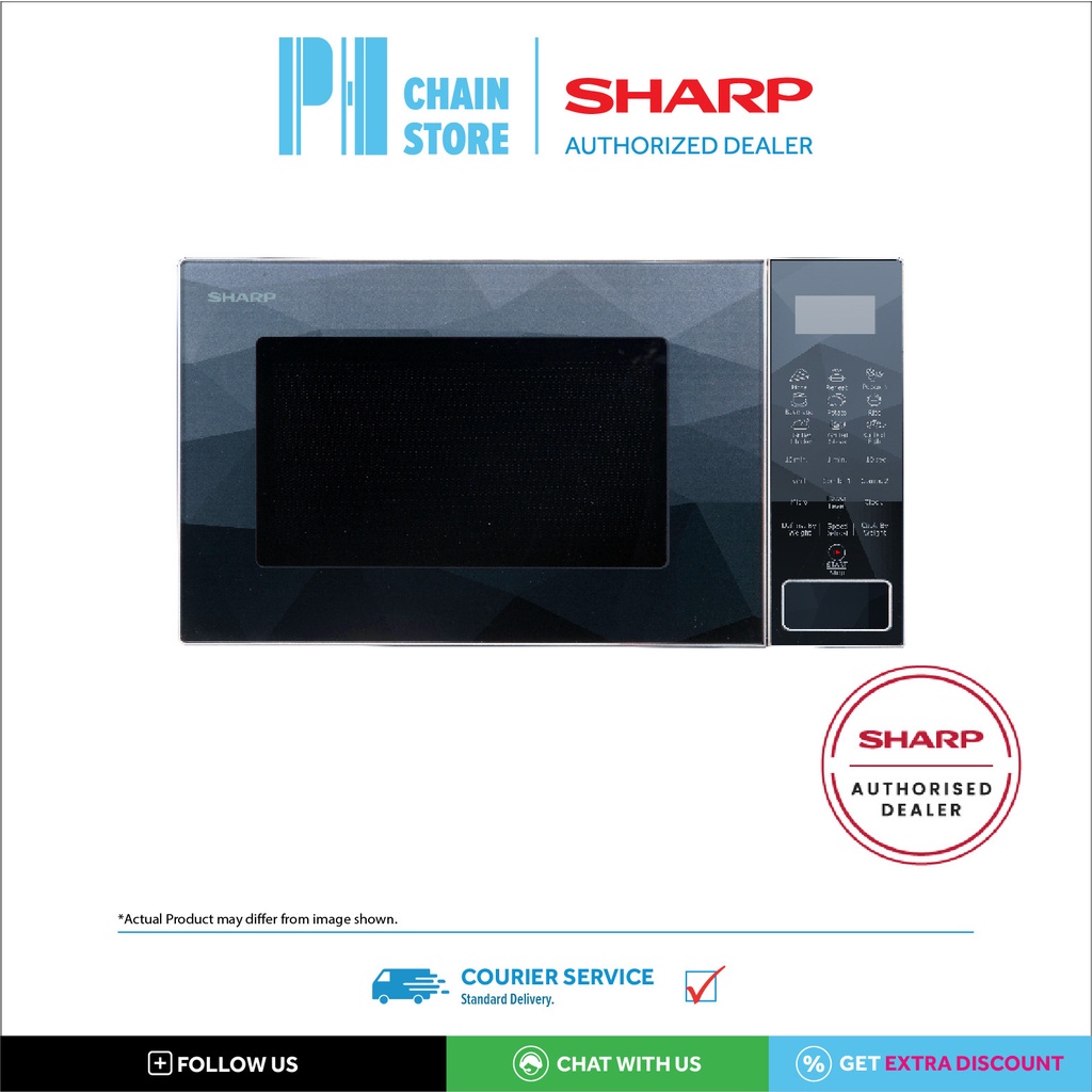 SHARP R709EK 23L MICROWAVE OVEN WITH GRILL Shopee Malaysia