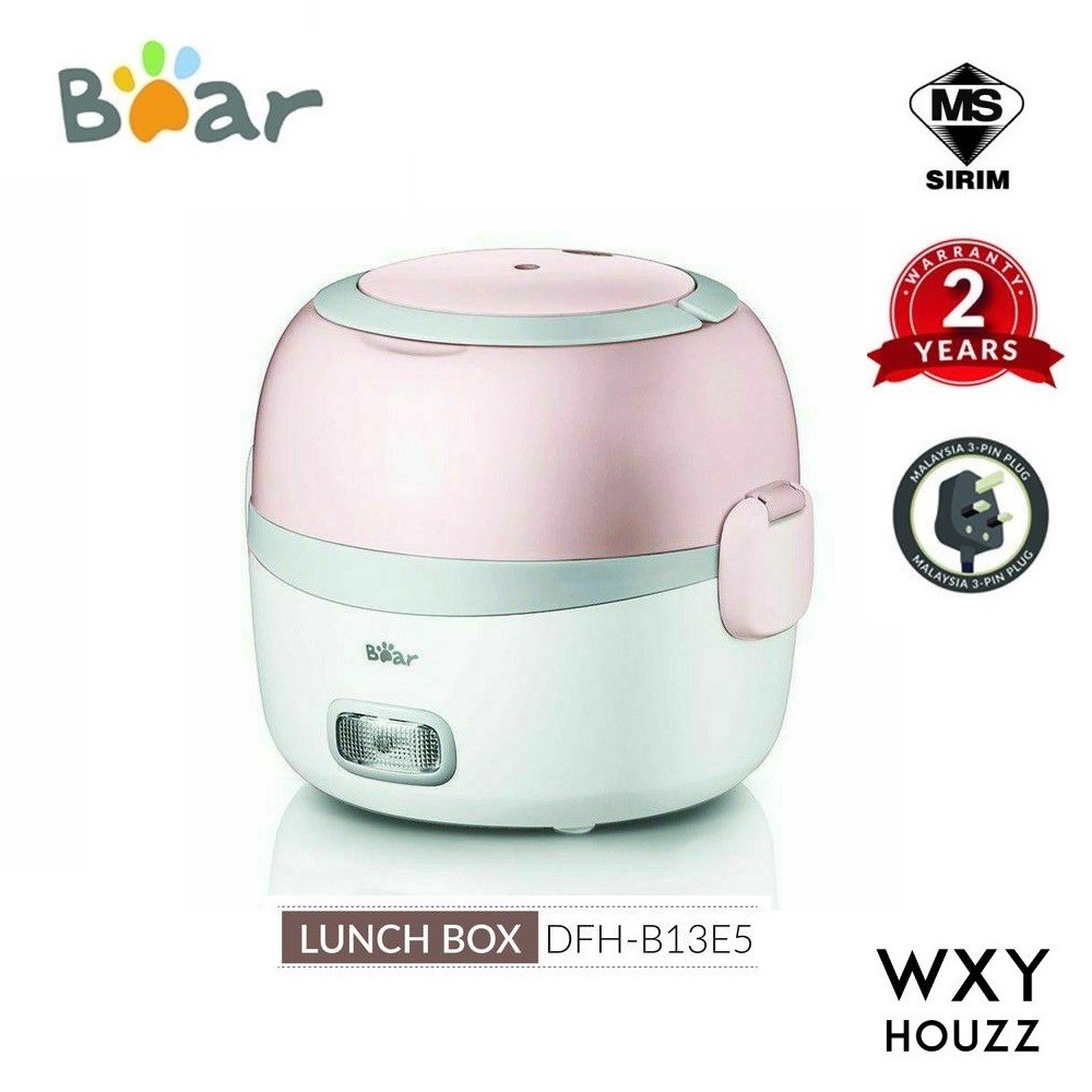 Bear Electric MultiFunction DoubleLayer Rice Cooker Lunch Box (1