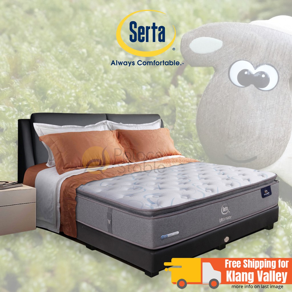Serta ULTIMATE Mattress, SleepTrue Collection, 13.5in Latex Pocket