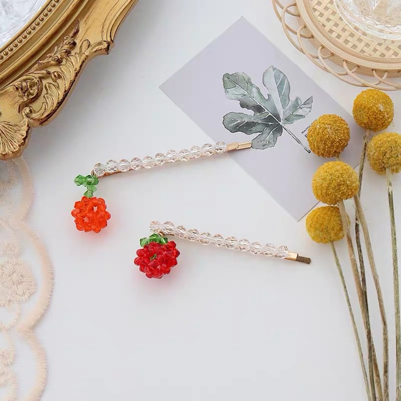 Ready Stock muslimah fshion hajab pin hair clip Pearl Hair pin