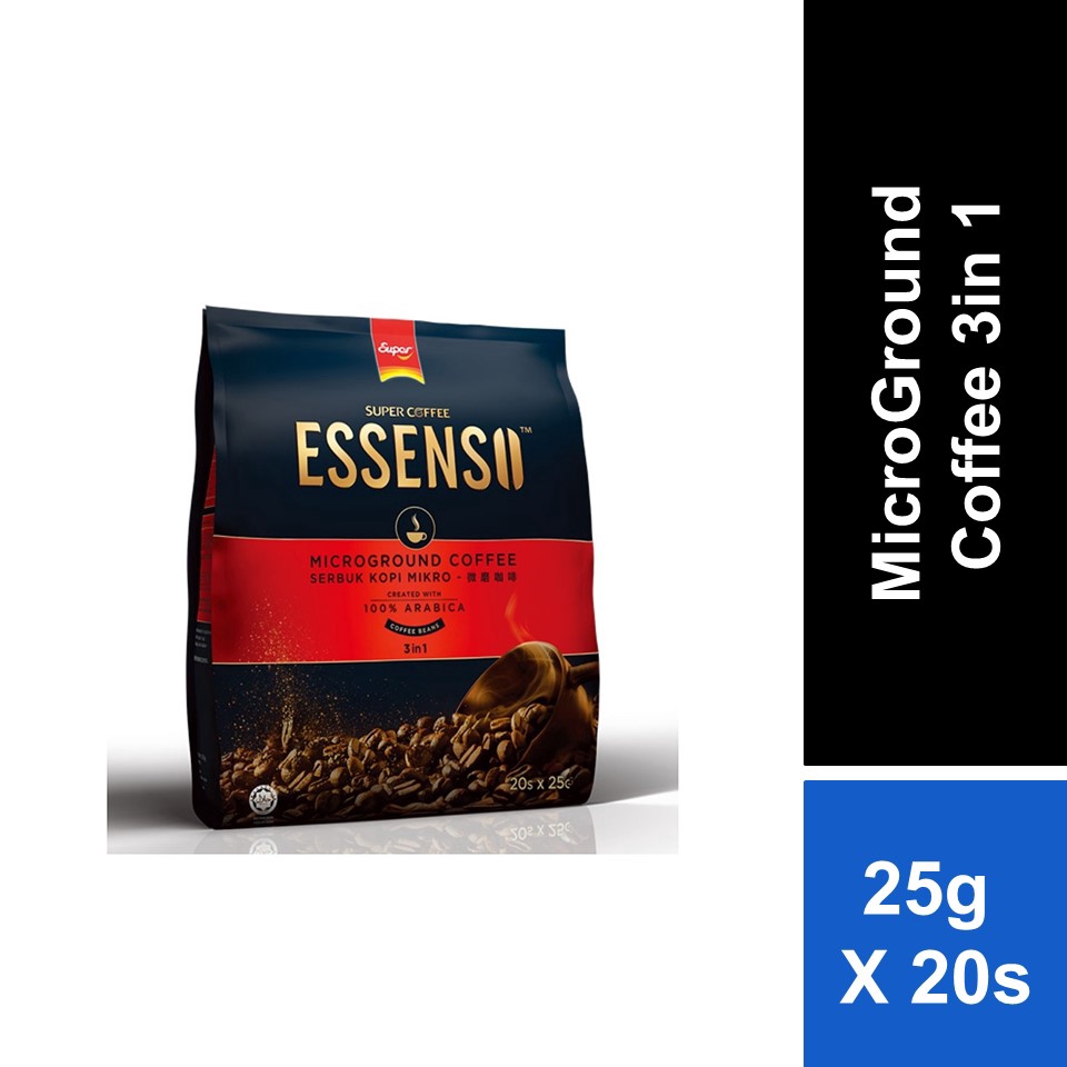 Essenso MicroGround Coffee 3in1 25g x 20s Shopee Malaysia