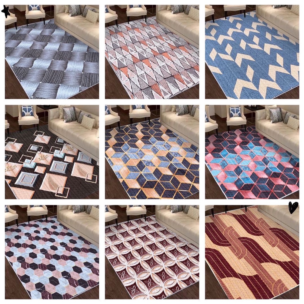 XXXL (270*220 CM ) Patchwork Carpets / Floor mats / Rugs Ready stock in