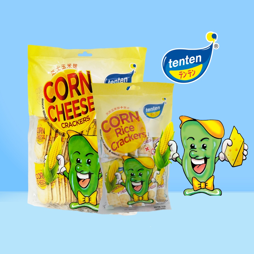 Ten Ten Corn Cheese Cracker Shopee Malaysia