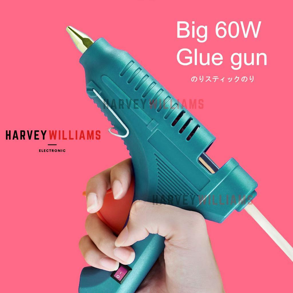 Hot Glue Gun 20W / 60W Silicone Adhesive Melt Glue Gun Glue Stick Full