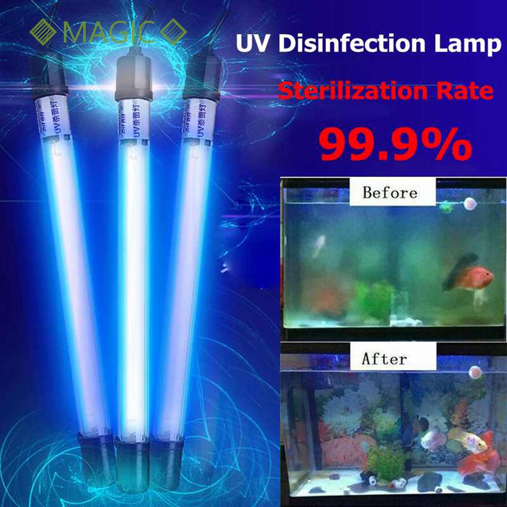 🔸MAGIC🔹 Germicidal Light Pond Fish Tank Aquarium Submersible UV Light