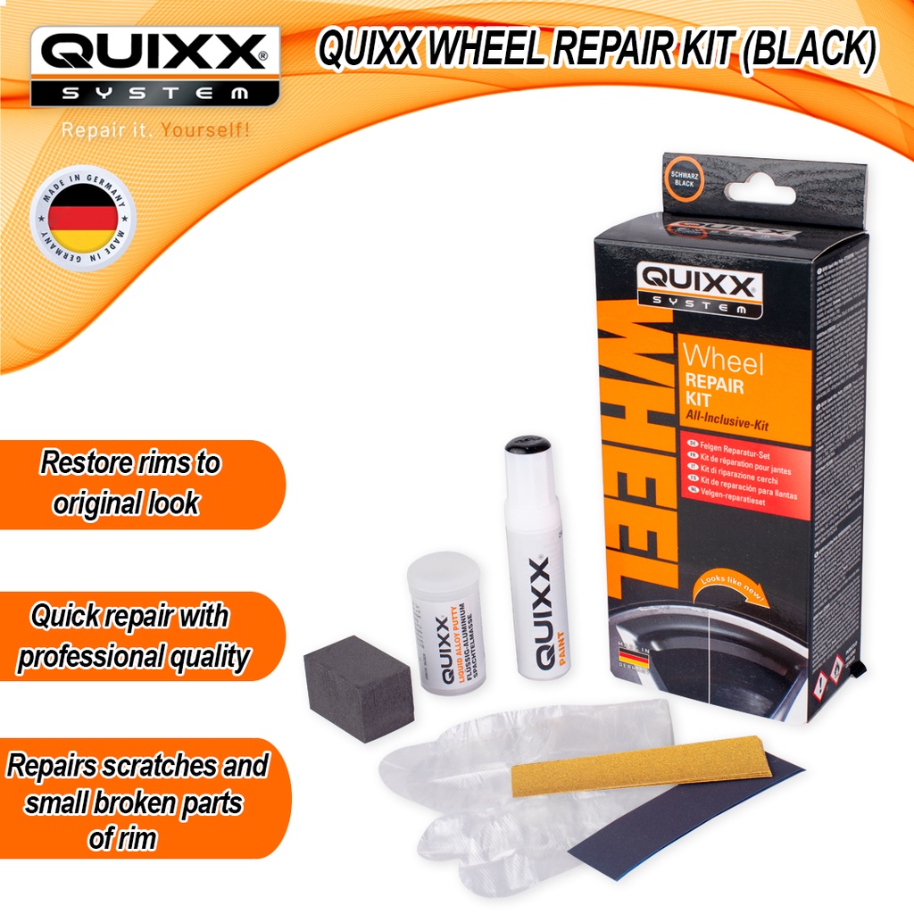 QUIXX Germany Wheel Repair Kit (Black) Shopee Malaysia