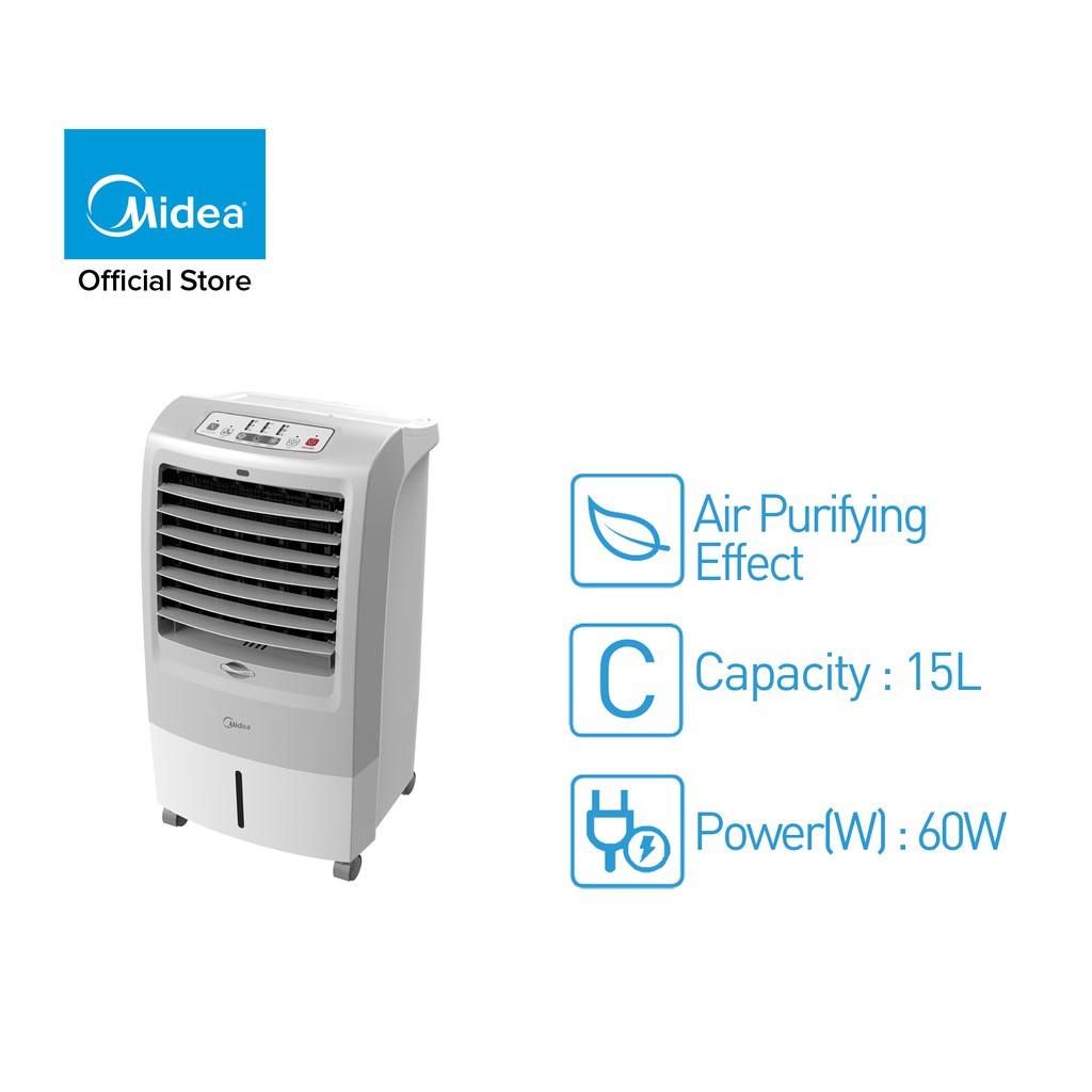 Midea MAC215F 15L Ionizer Air Cooler With Remote Control Shopee Malaysia