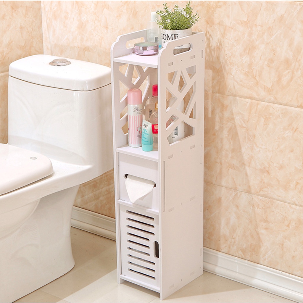 ROHAN WPC waterproof bathroom storage Shopee Malaysia
