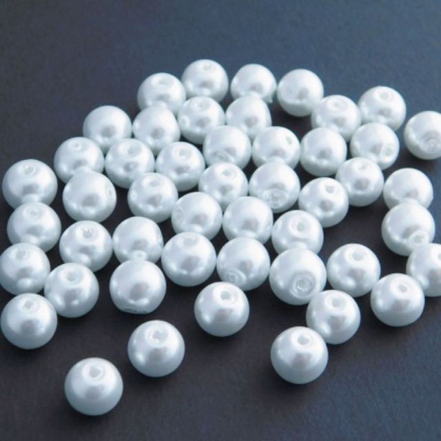 6mm pearl beads ( 100 pieces) Shopee Malaysia