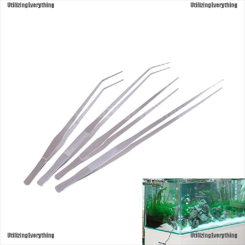 ♥UtilizingEverything♥ 38/48cm Aquarium Live Tank Curve Plant Long Tongs