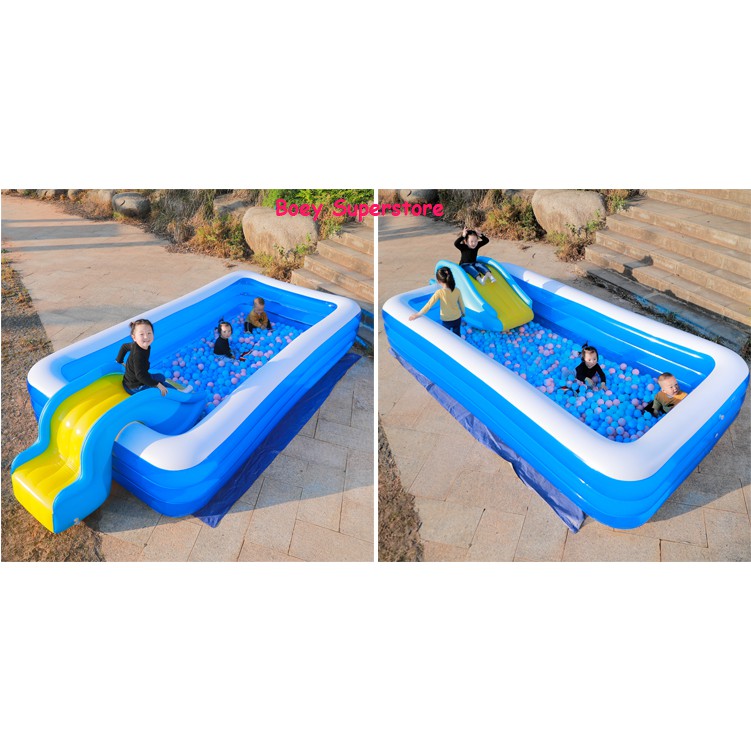 Ready Stock Big Swimming Pool 3 6m Slide 10 Free Gift Kolam Besar 3 6m Gelongsor 10 Hadiah 大水池 滑梯 礼品 现货 Shopee Malaysia ต ดอย ในสระน ำล ก 6 000 เมตร ก บผ ยายแกรนน roblox the pool