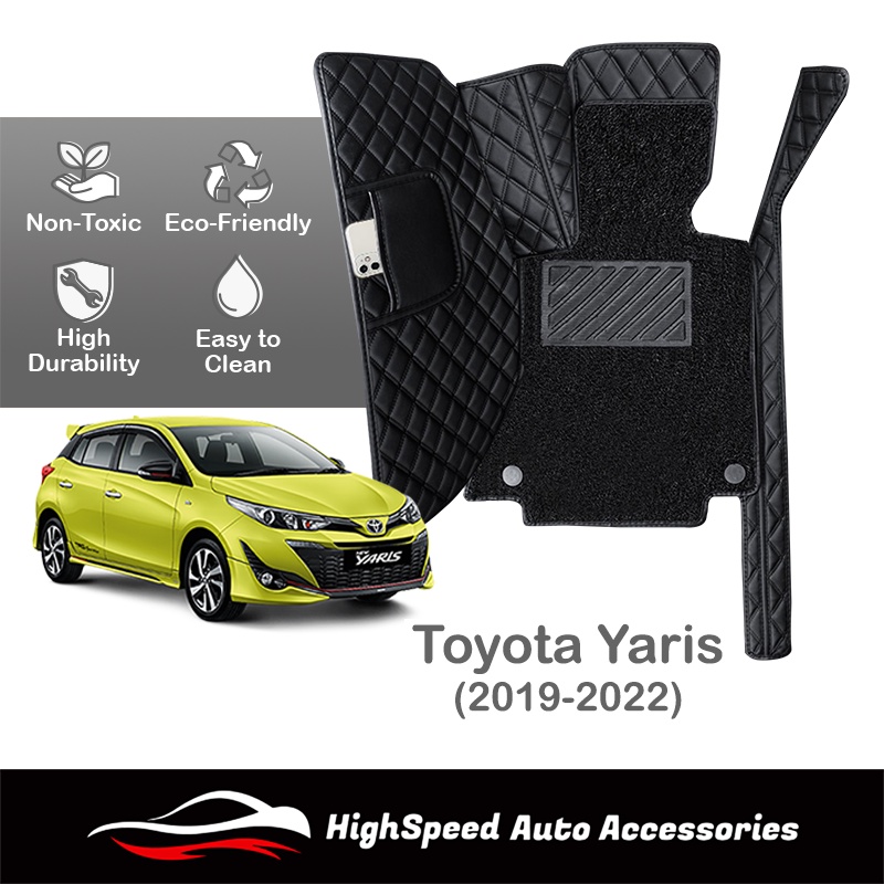 Toyota Yaris (2019Present) Premium Car Mat / Karpet Kereta Shopee