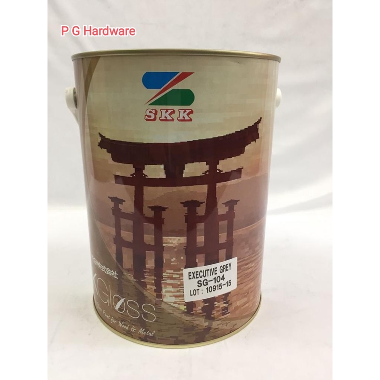SKK SG104 Executive Grey Gloss Paint 5L Shopee Malaysia