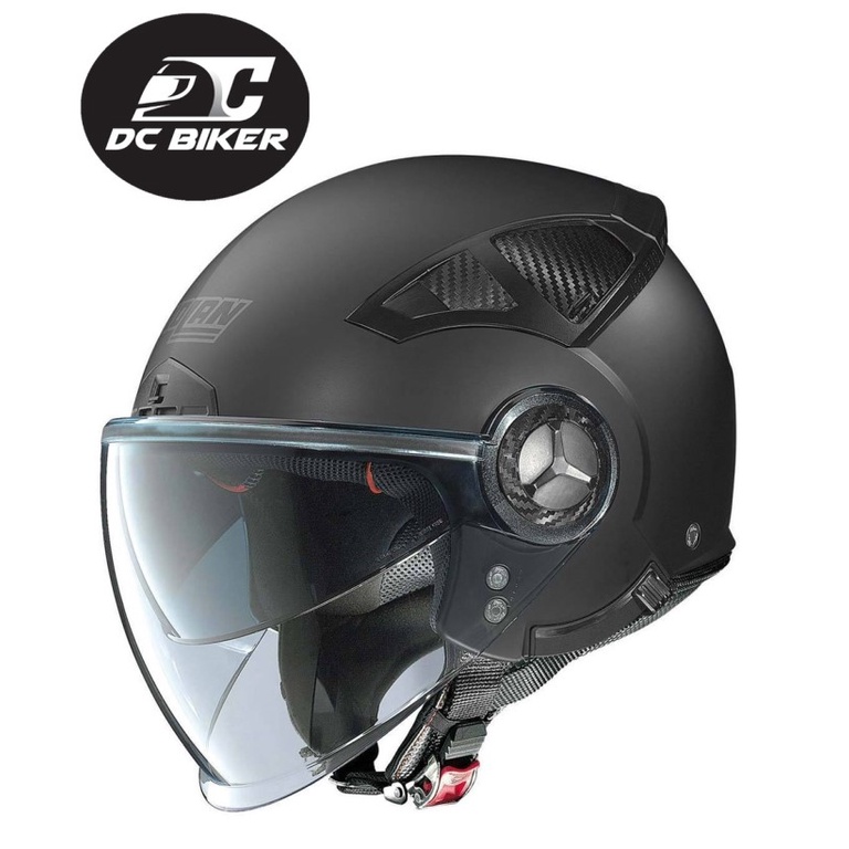 Nolan N33 Evo Classic Flat Black Jet Helmet (Authorized Dealer) Shopee Malaysia