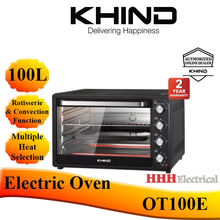 KHIND 100L ELECTRIC OVEN OT100E Shopee Malaysia