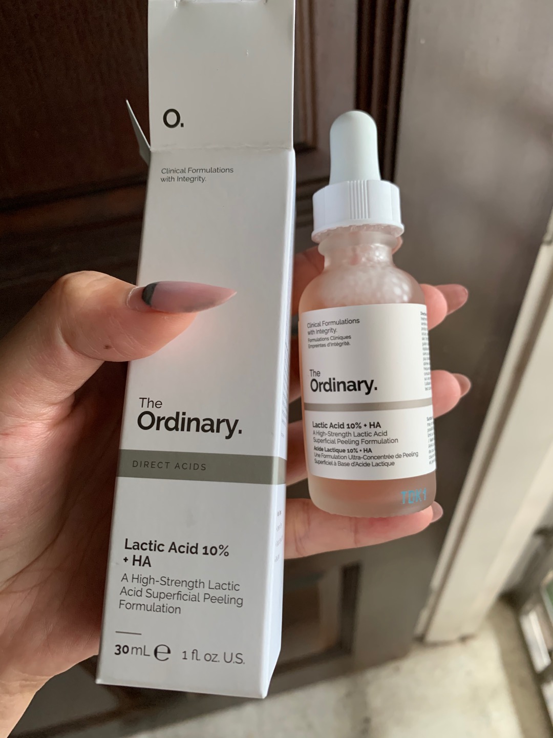 [THE ORDINARY] Lactic Acid 10 + HA 30ml / Lactic Acid 5