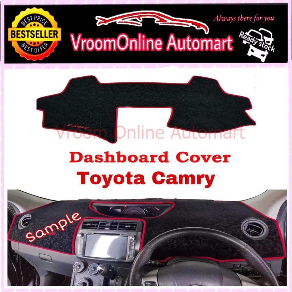 Toyota Camry Dashboard Cover High Quality Custom Made Shopee Malaysia