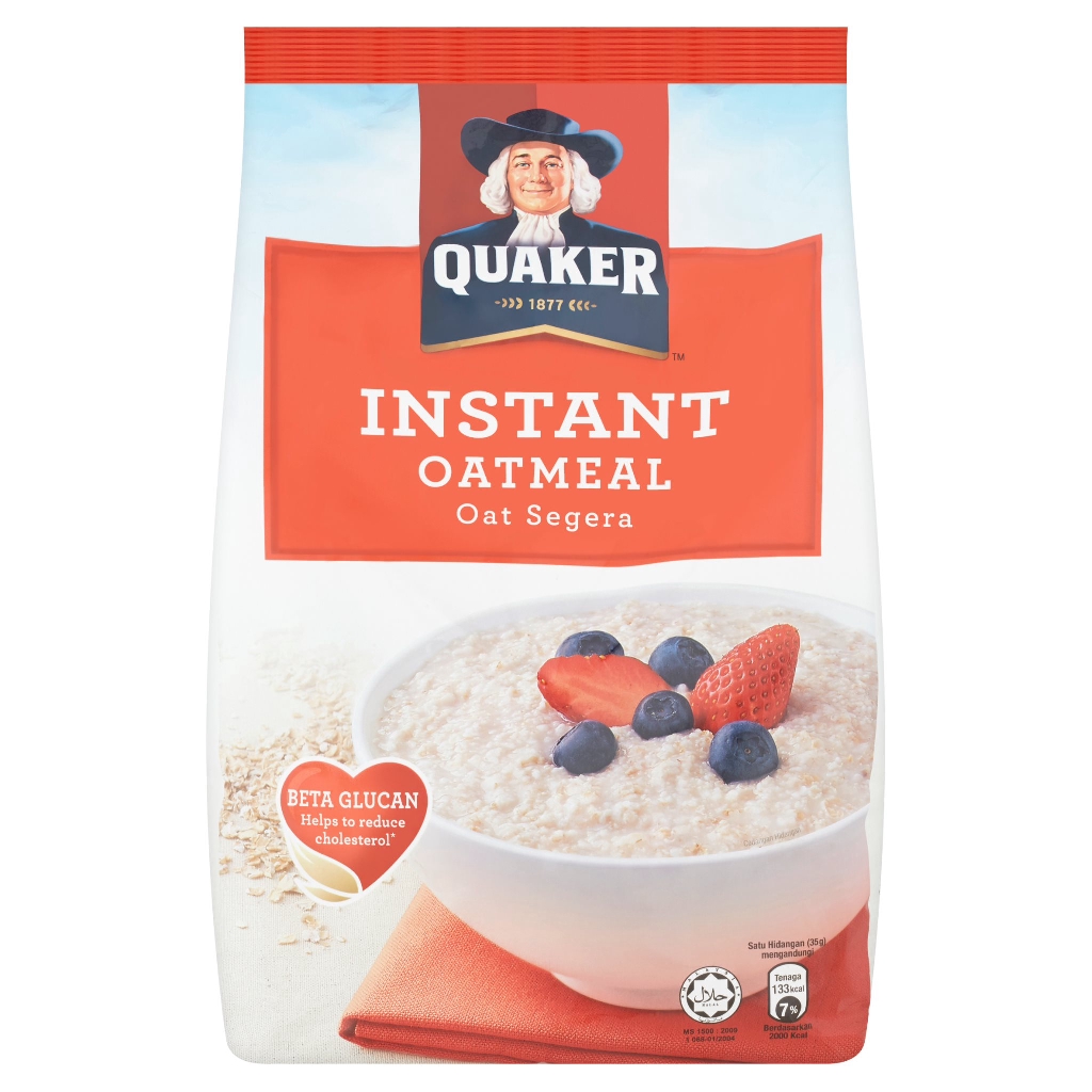 Quaker Instant Oatmeal 1.2kg Shopee Malaysia