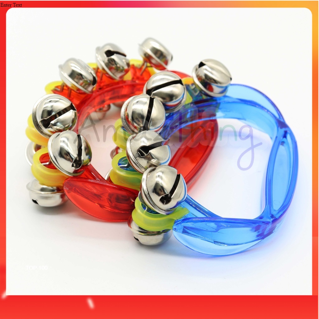 (Ready Stock) Amazthing Ring Bell/ Hand Bell/Loceng Musical Toy Alat Muzik Percussion Instrument