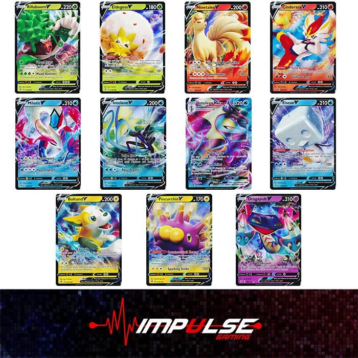 Pokemon Sword Shield 2 Rebel Clash Singles ULTRA RARE 17/192 92/192 Shopee Malaysia