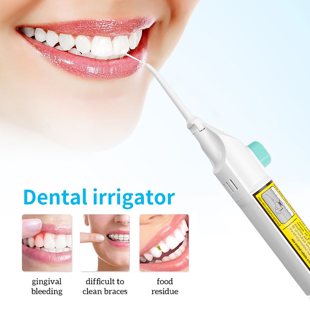 Portable Dental Oral Irrigator Flosser For Teeth With Nasal Water