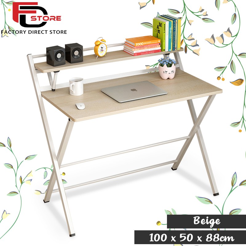 FDS A53 100CM / 80CM Home Multipurpose Computer Desk Simple Folding
